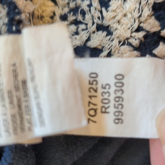 Lucky Brand Lucky Lotus Women's Size 2X Detail Hem Open Front Cardigan Sweater - Picture 14 of 16